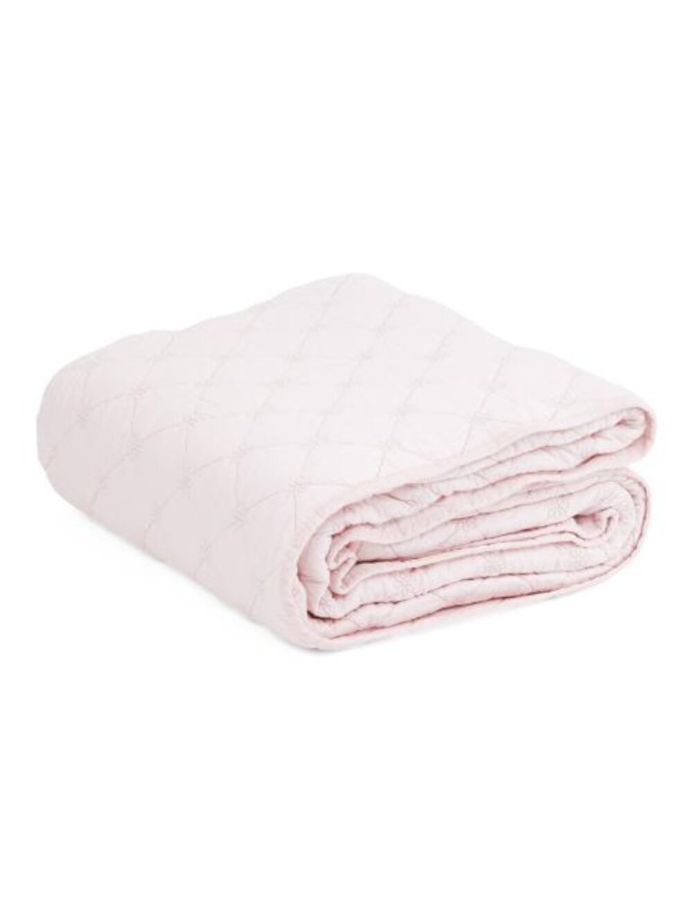 SHABBY CHIC Cotton Daisy Embroidered Quilt Set - Picture 2 of 3